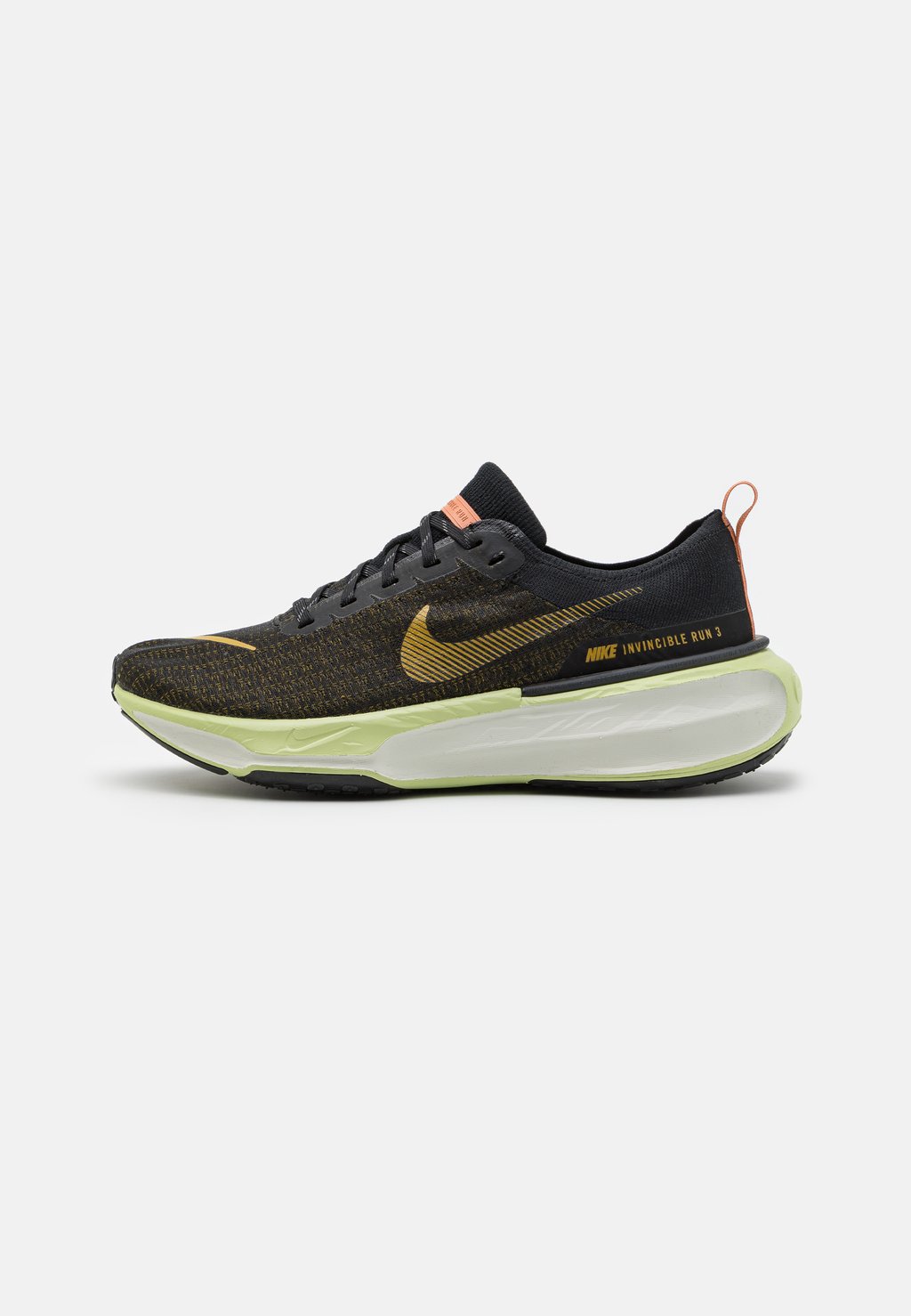Нейтральные кроссовки Zoomx Invincible Run Fk 3 Nike, цвет black/bronzine/olive aura/amber brown/sea glass
