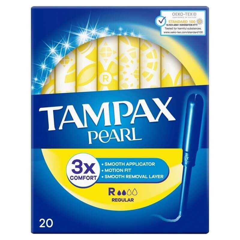 

Tampax Pearl Regular гигиенические тампоны, 20 шт.
