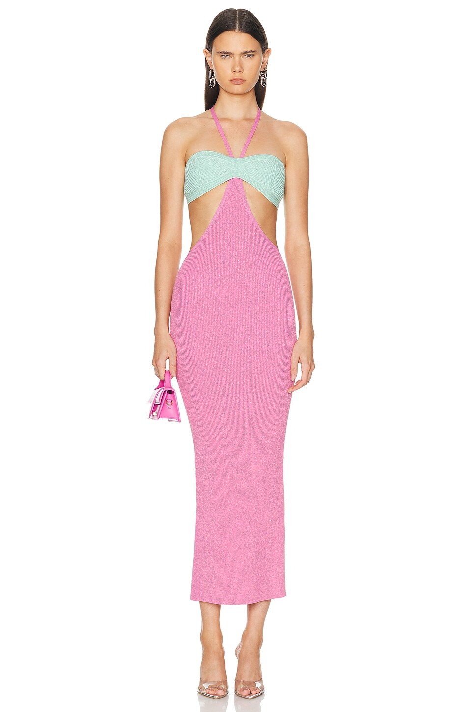 

Платье Элоизы Retrofete, цвет Metallic Candy Pink
