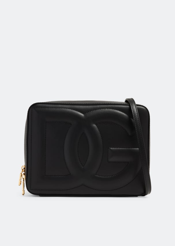 цена Сумка Dolce&Gabbana Medium DG Logo Camera, черный