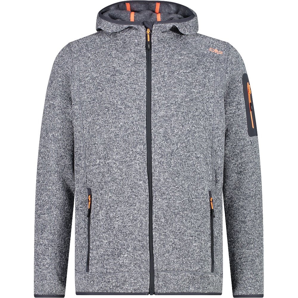 

Флис CMP 3H60847N Hooded, серый