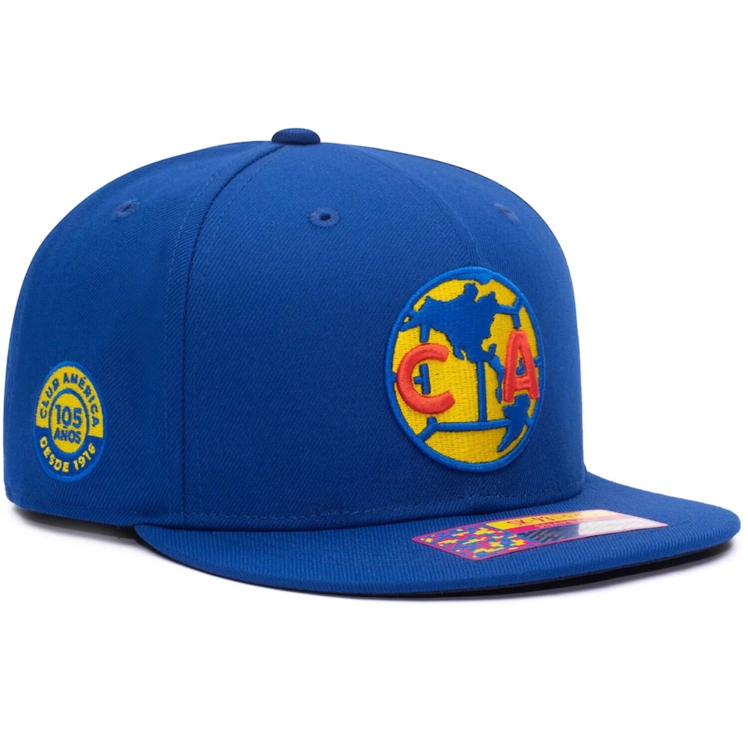 

Мужская синяя кепка Snapback Club America в честь 105-летия Америки