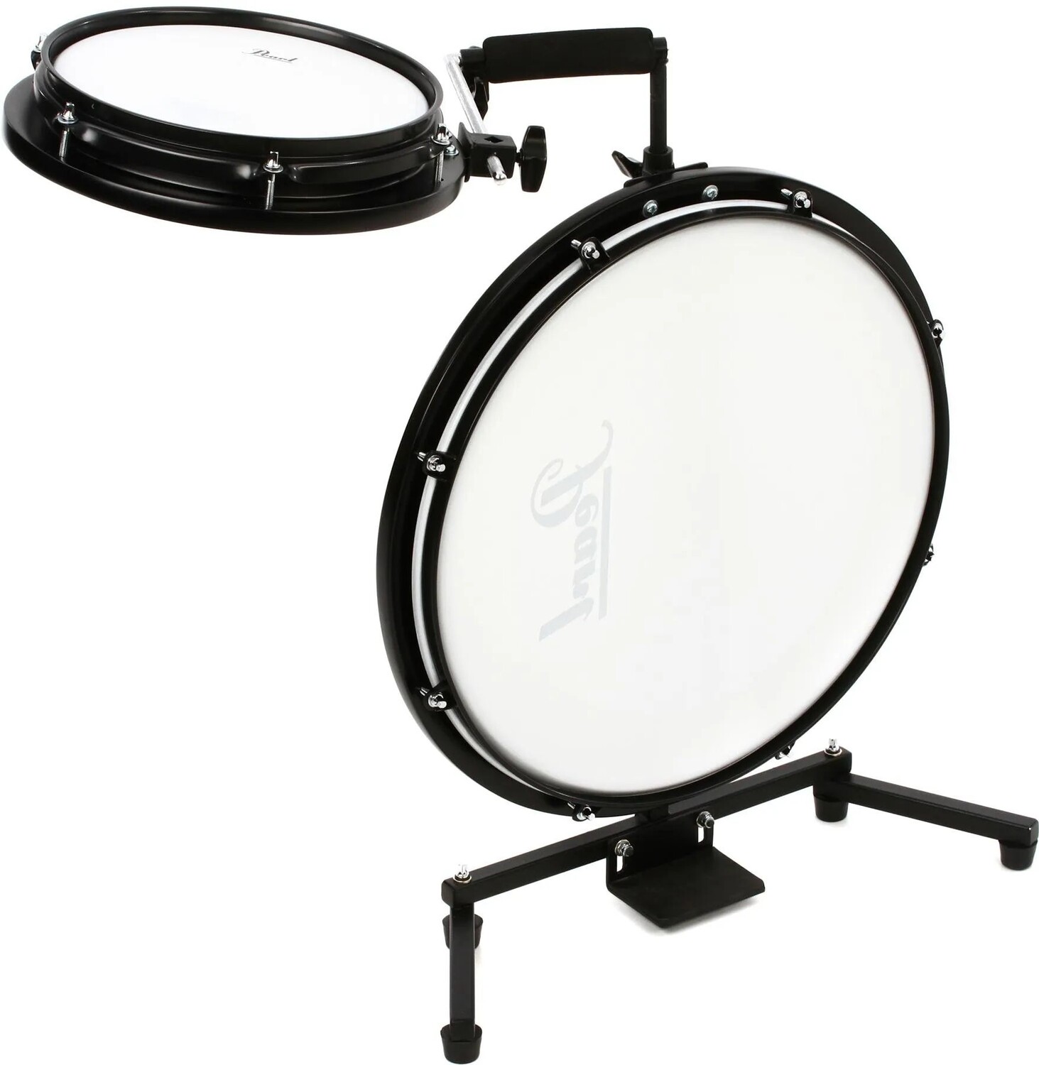 

Ударная установка Pearl Compact Traveler из 2 частей и малого барабана