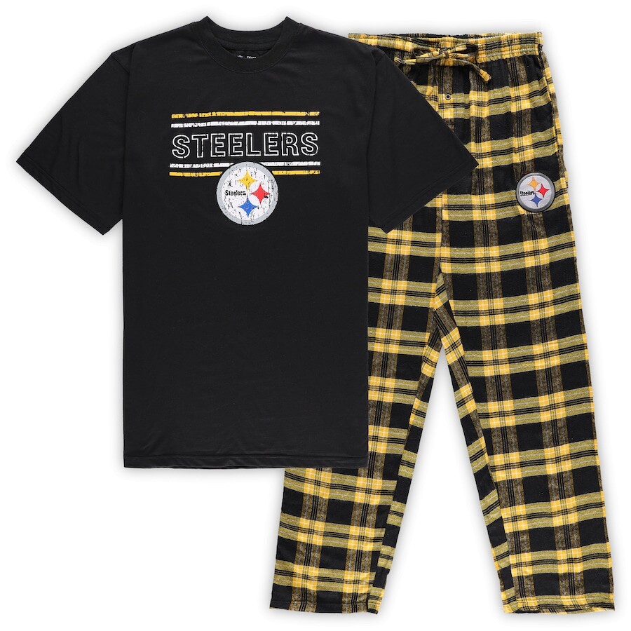 

Пижамный комплект Concepts Sport Pittsburgh Steelers, черный