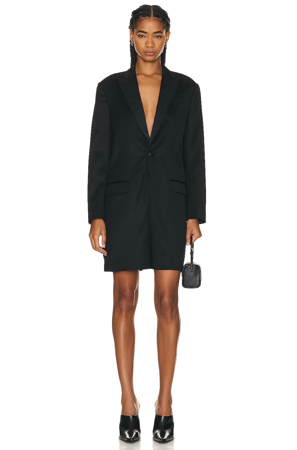 

Комбинезон R13 Tuxedo Romper, черный