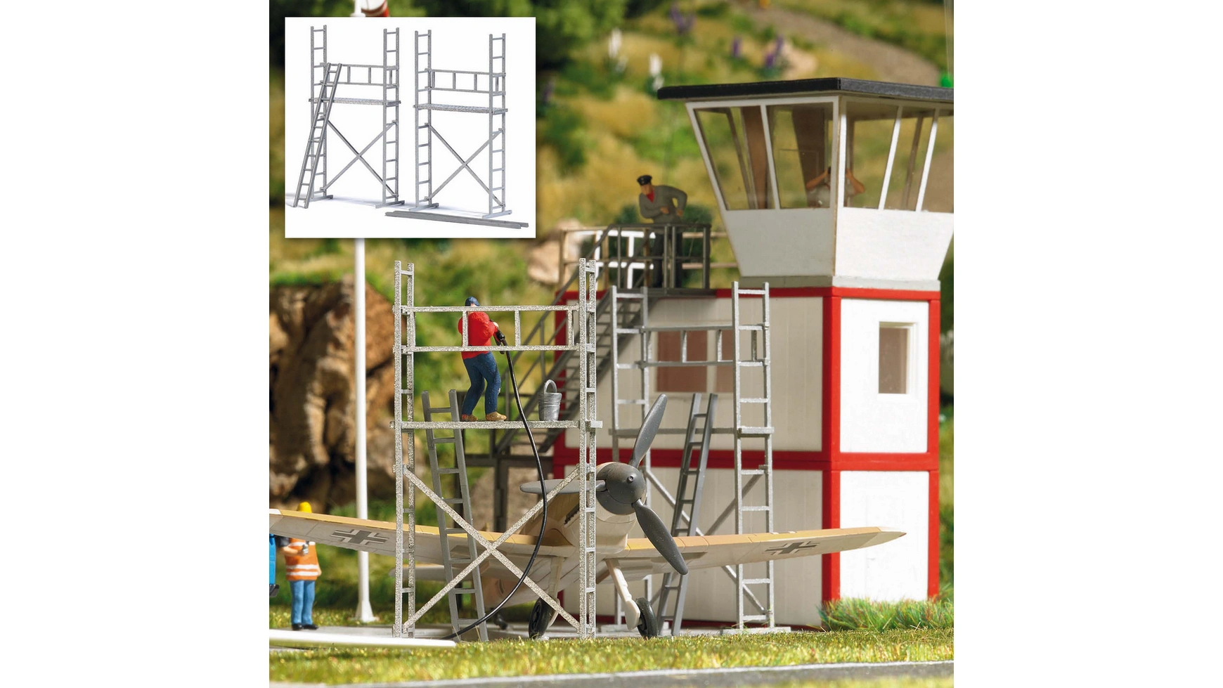 

Busch Modellspielwaren Леса алюминиевые
