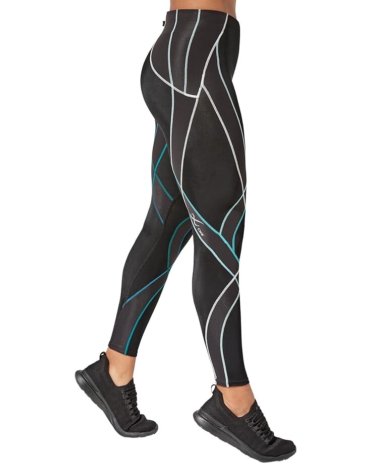 

Брюки CW-X Endurance Generator Joint & Muscle Support Compression Tights, цвет Black/Deep Lake