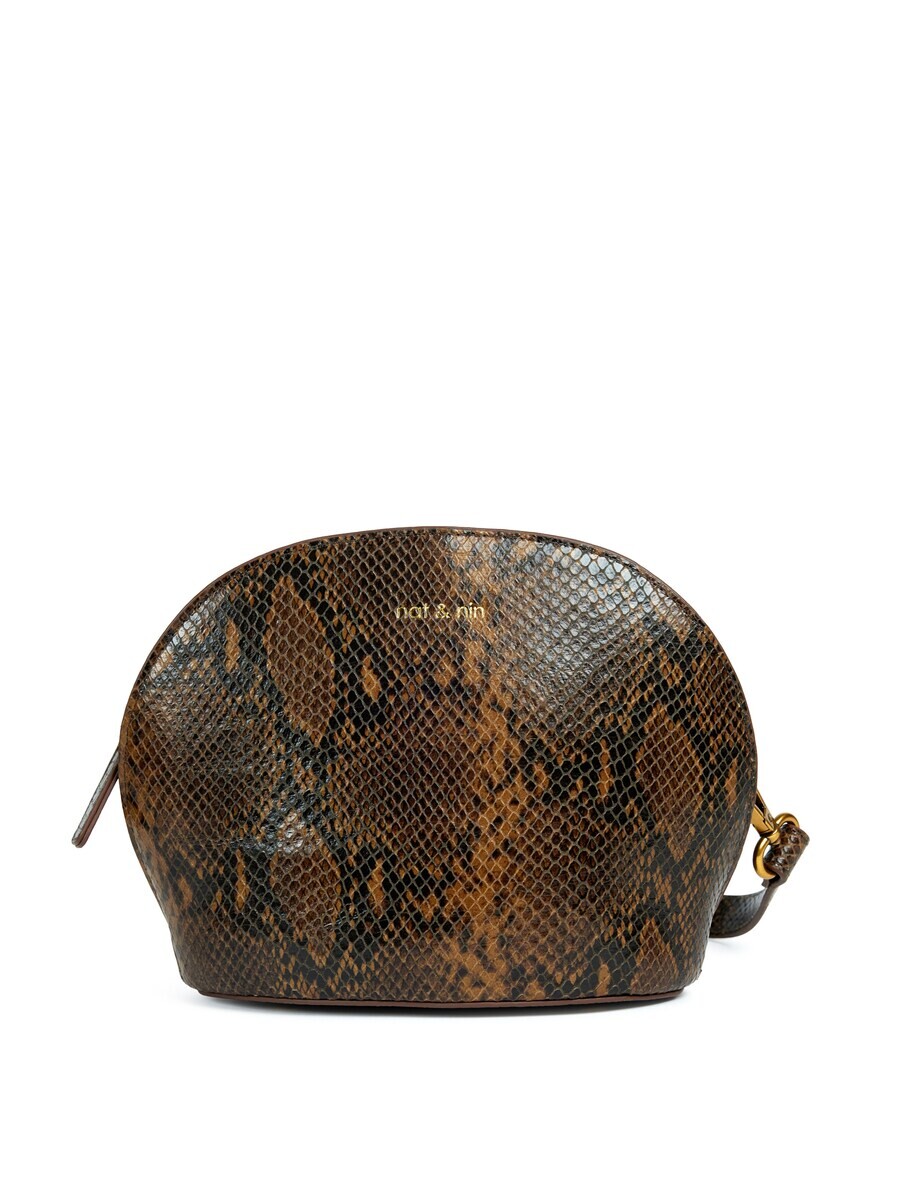 

Сумка кросс-боди Nat&Nin Crossbody Poppy, цвет Brown/Dark brown