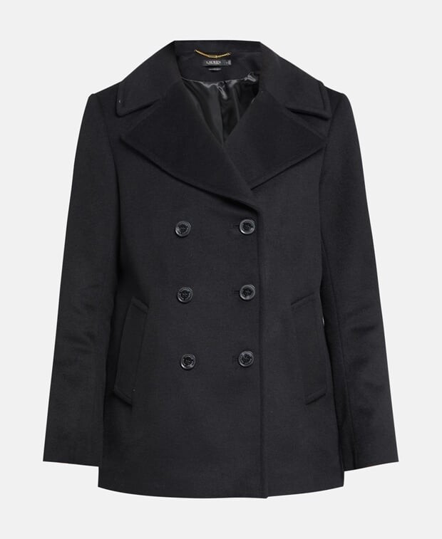 

Шерстяной пиджак Lauren Ralph Lauren, черный