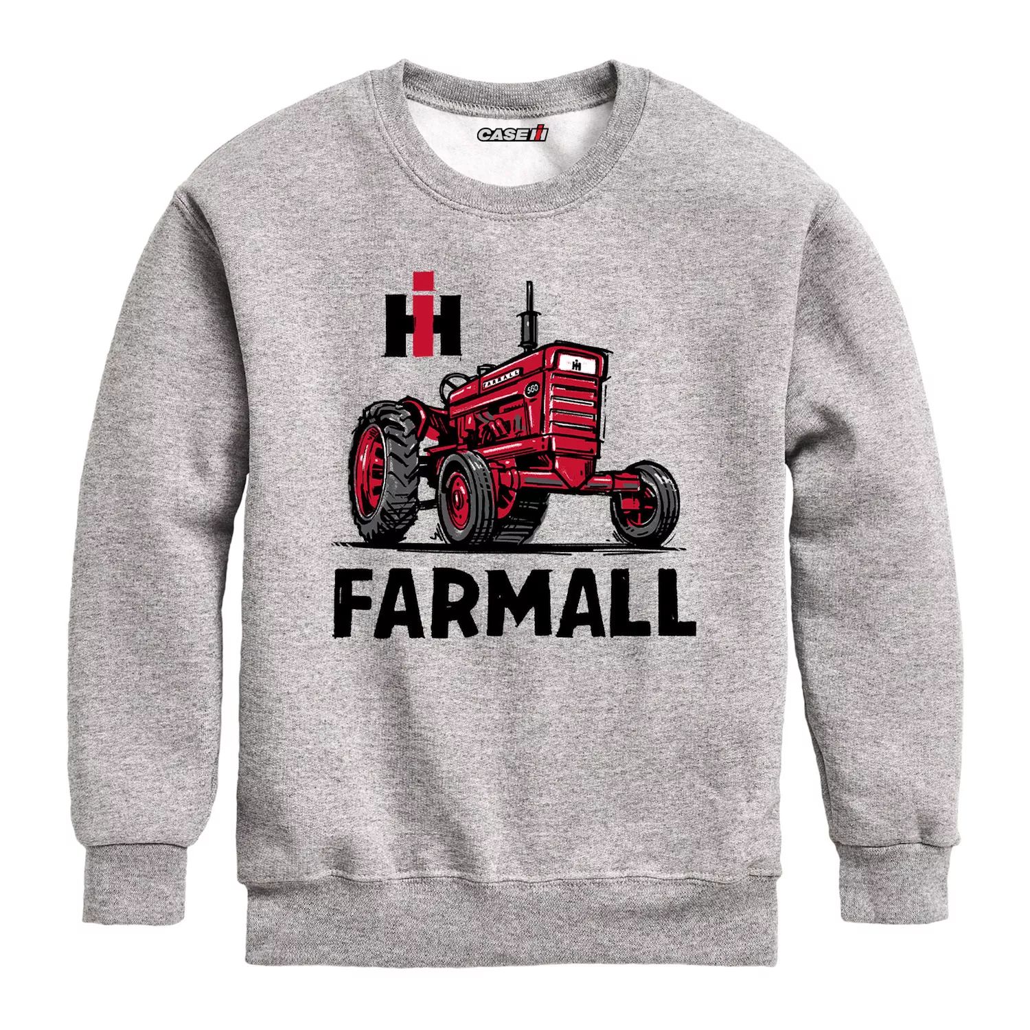 

Толстовка Case IH Farmall Tractor с графическим рисунком для мальчиков 8–20 лет Licensed Character