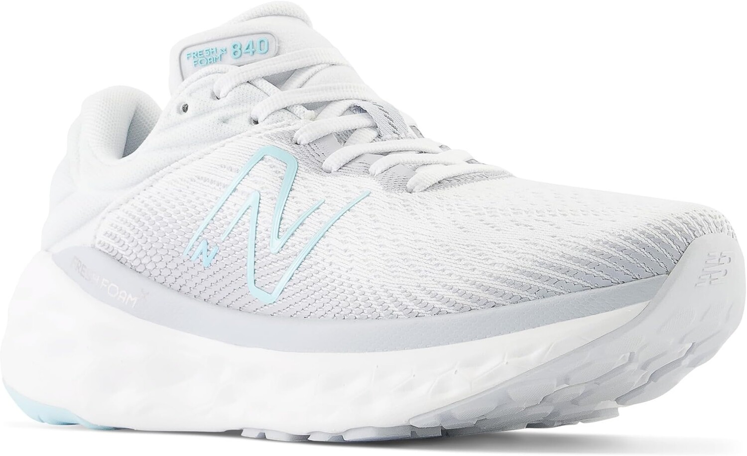 Кроссовки Fresh Foam X 840v1 New Balance, цвет Quartz Grey/Virtual Blue