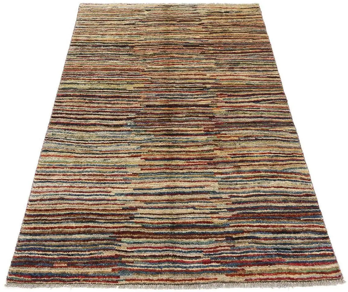 

Шерстяной ковер Morgenland "Stripes Multicolore 172 x 110 см", прямоугольный, связан вручную 110х172 см, цвет Mehrfarbig