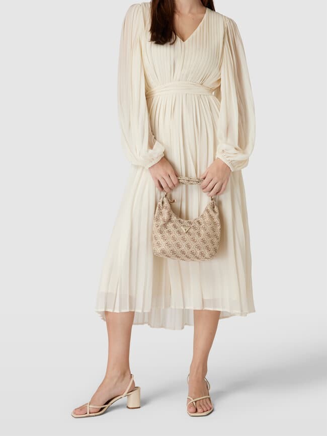 

Сумочка с лейблом модель "ВЕЛИНА" Guess, золото