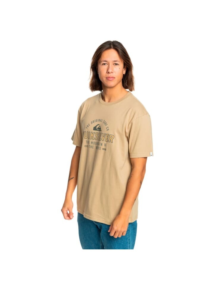 

Футболка Quicksilver Tshirt, коричневый