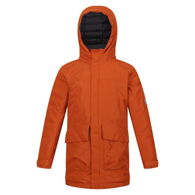Farbank непромокаемая детская прогулочная куртка REGATTA, цвет orange