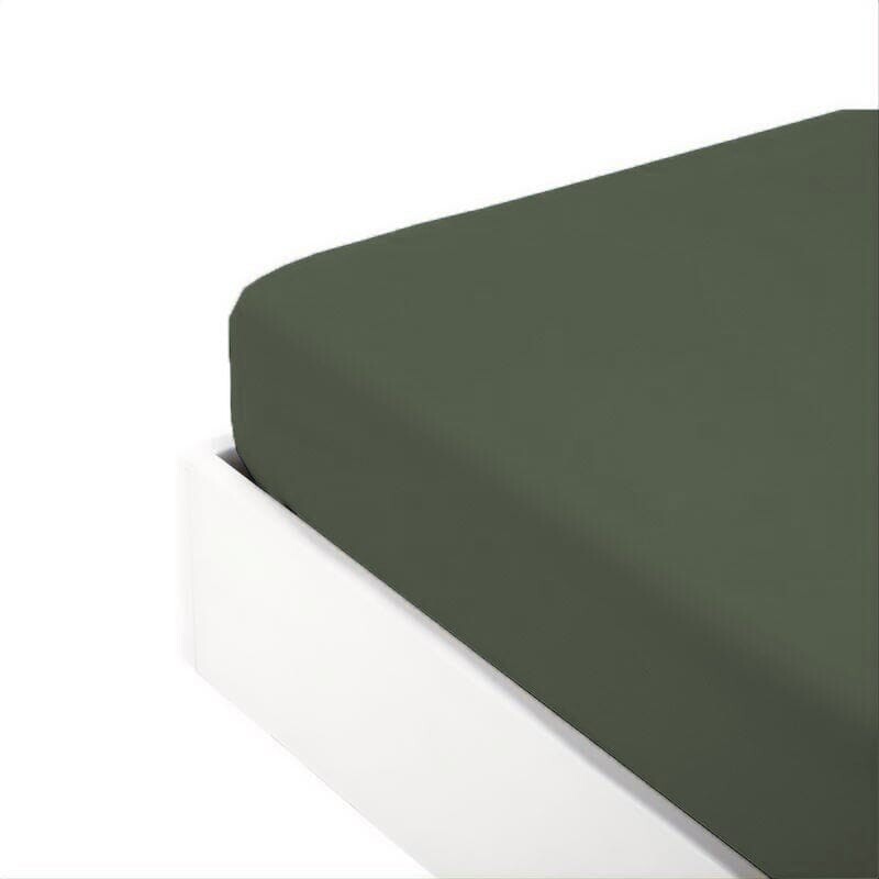 

Простыня на резинке из однотонного хлопкового перкаля - NK Colors NK, капуста, двуспальный