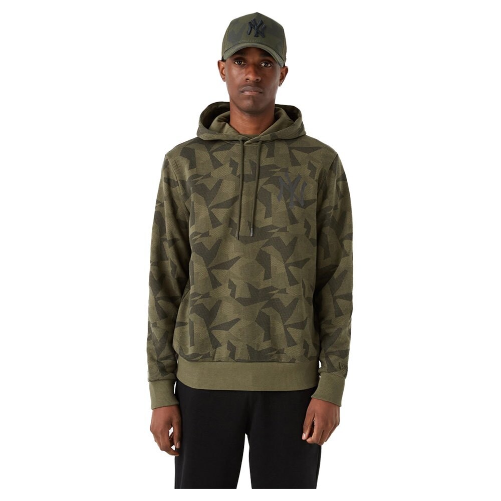 

Худи New Era Geometric Camo New York Yankees, зеленый