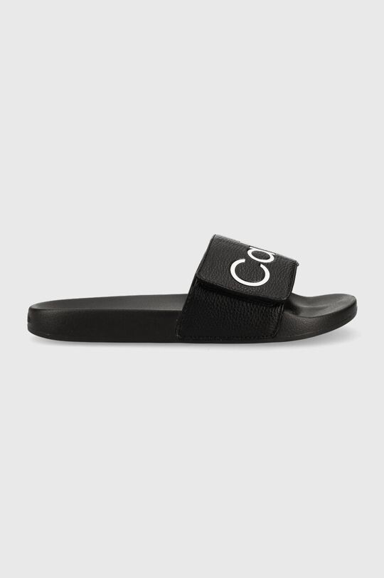 

Шлепанцы из искусственной кожи ADJ POOL SLIDE Calvin Klein, черный
