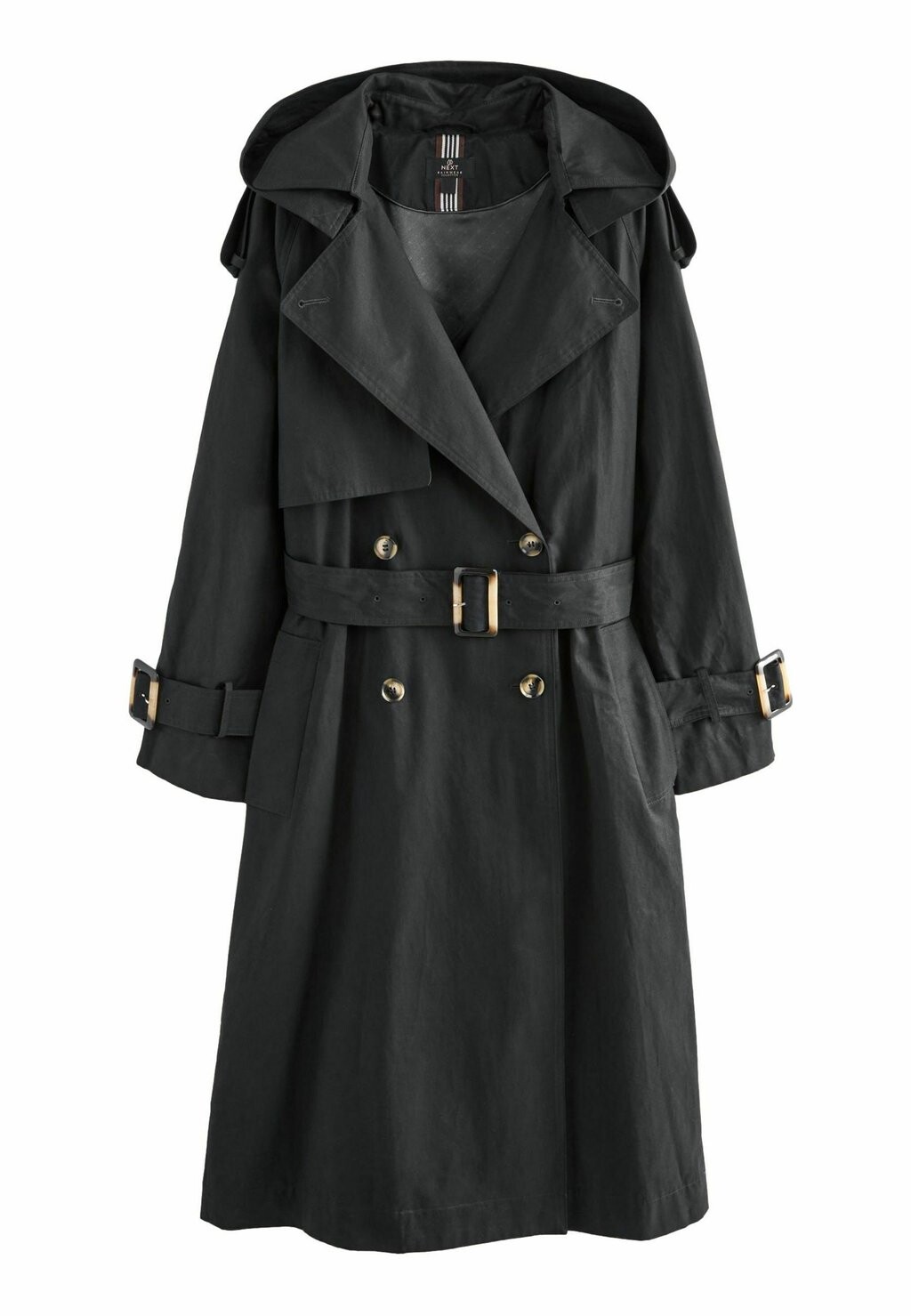 

Тренчкот BELTED REGULAR FIT Next, черный