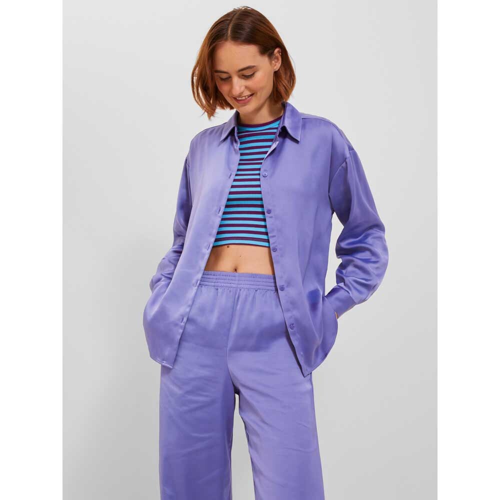 

Рубашка Jack & Jones Link Satin JJXX, фиолетовый
