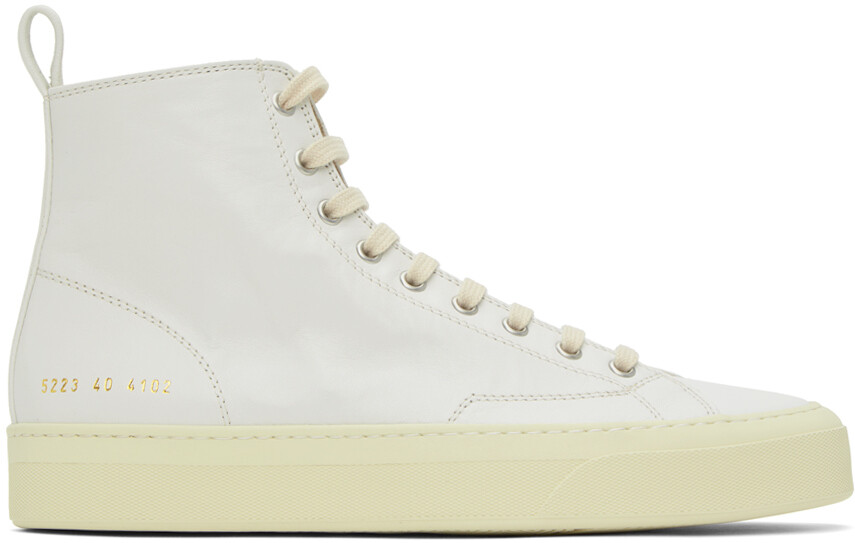 

Common Projects Высокие кроссовки Off-White Tournament