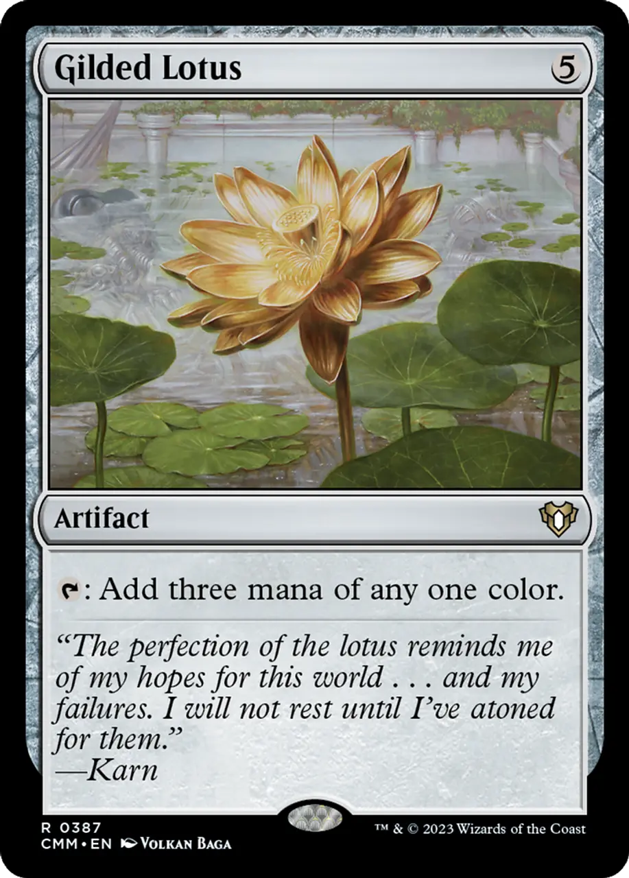 

Карточная игра Gilded Lotus (CMM-387) - Commander Masters