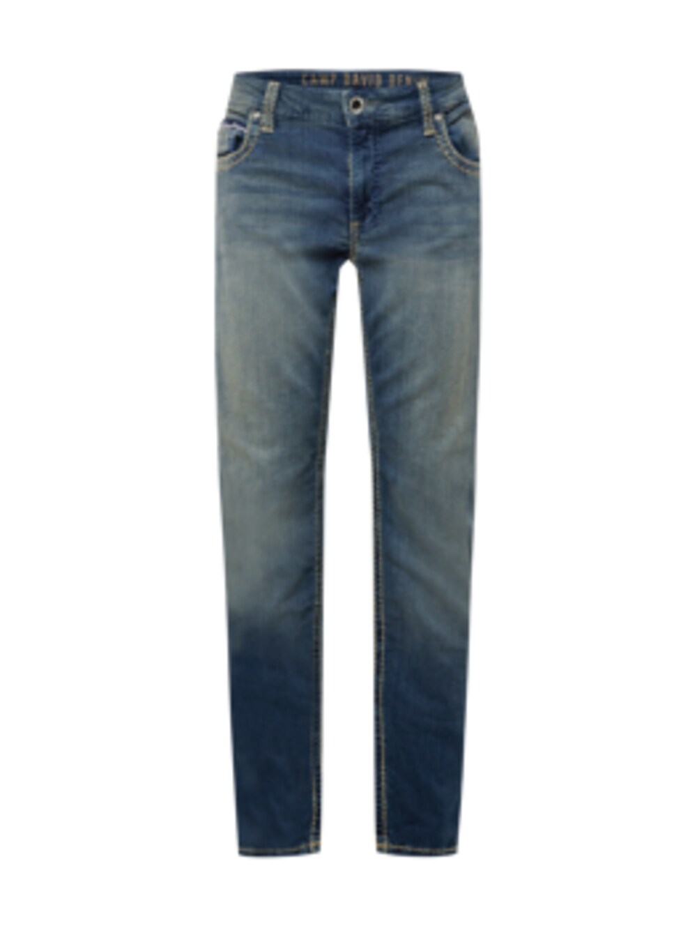 Обычные джинсы CAMP DAVID, синий обычные брюки карго camp david серо коричневый