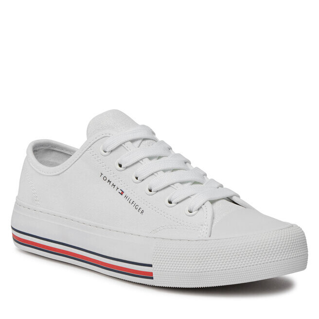 

Кроссовки Tommy Hilfiger LowCut Lace-Up, белый