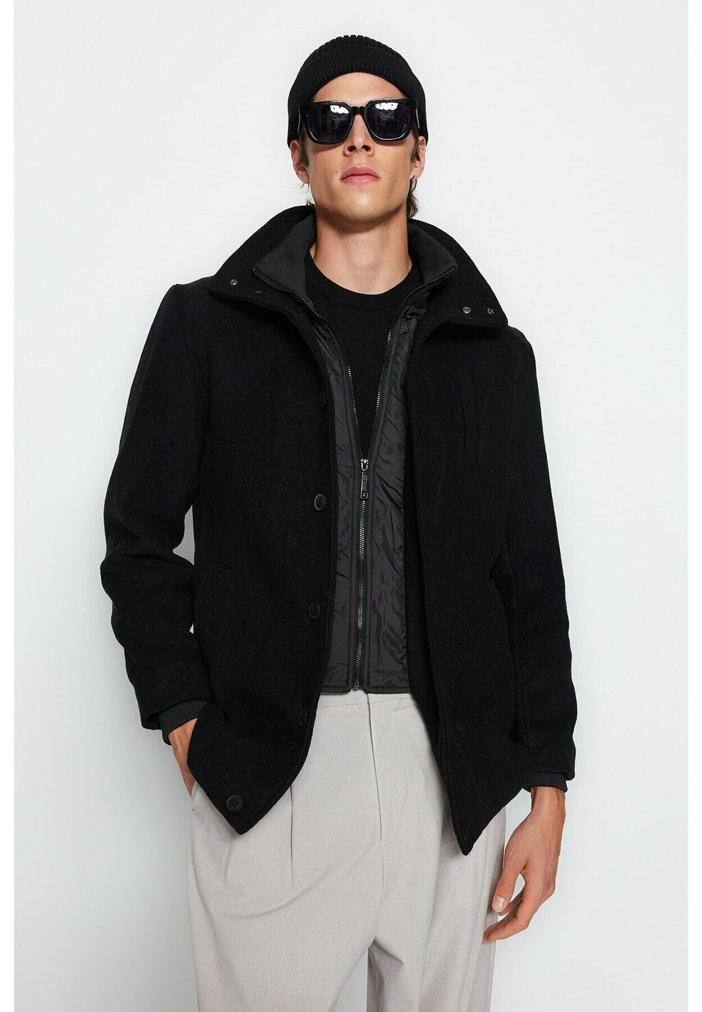 

Зимняя куртка Coat . . Trendyol, черный