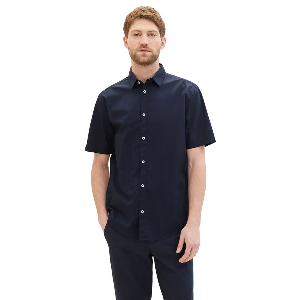 

Рубашка Tom Tailor Poplin, синий