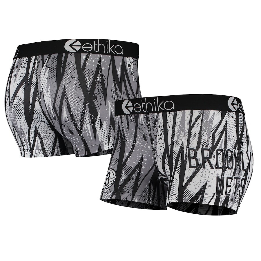 

Трусы Ethika Brooklyn Nets, черный