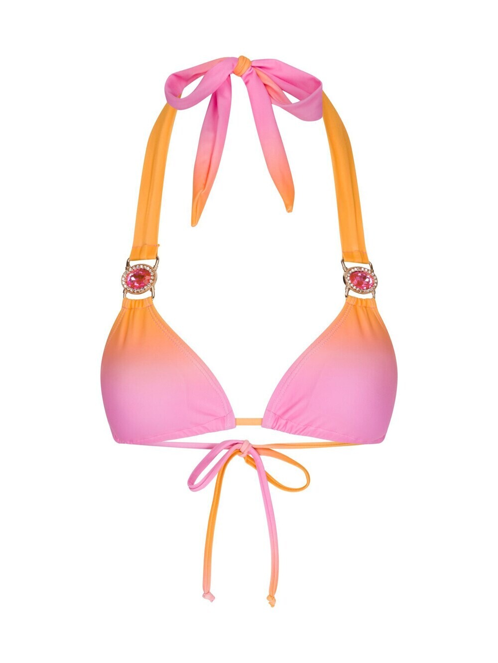 

Треугольный топ бикини Moda Minx Club Tropicana, оранжевый