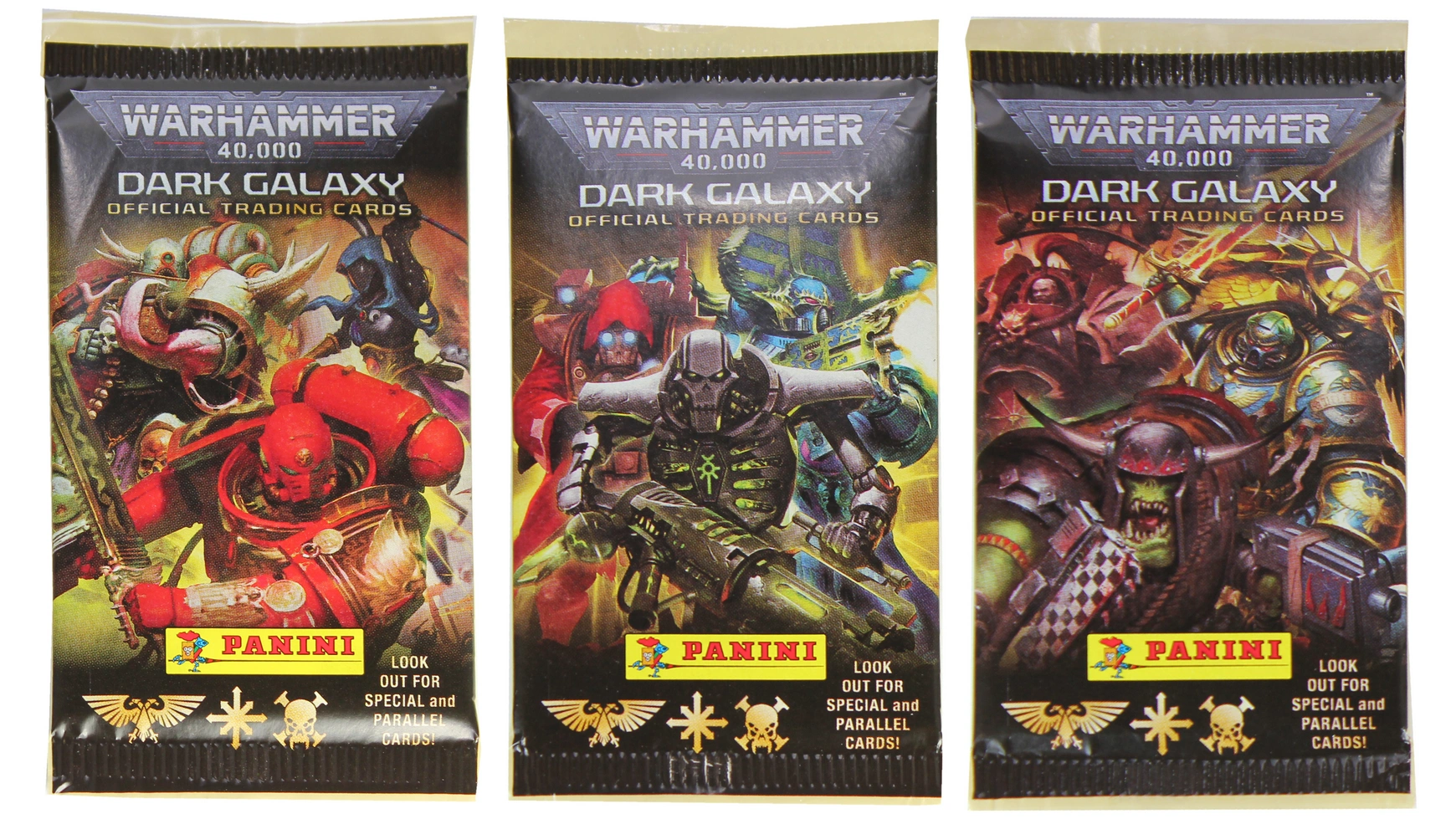 Warhammer 40,000 Dark Galaxy TC бустер из 8 карт маяк blu ray 6 коллекционных карточек