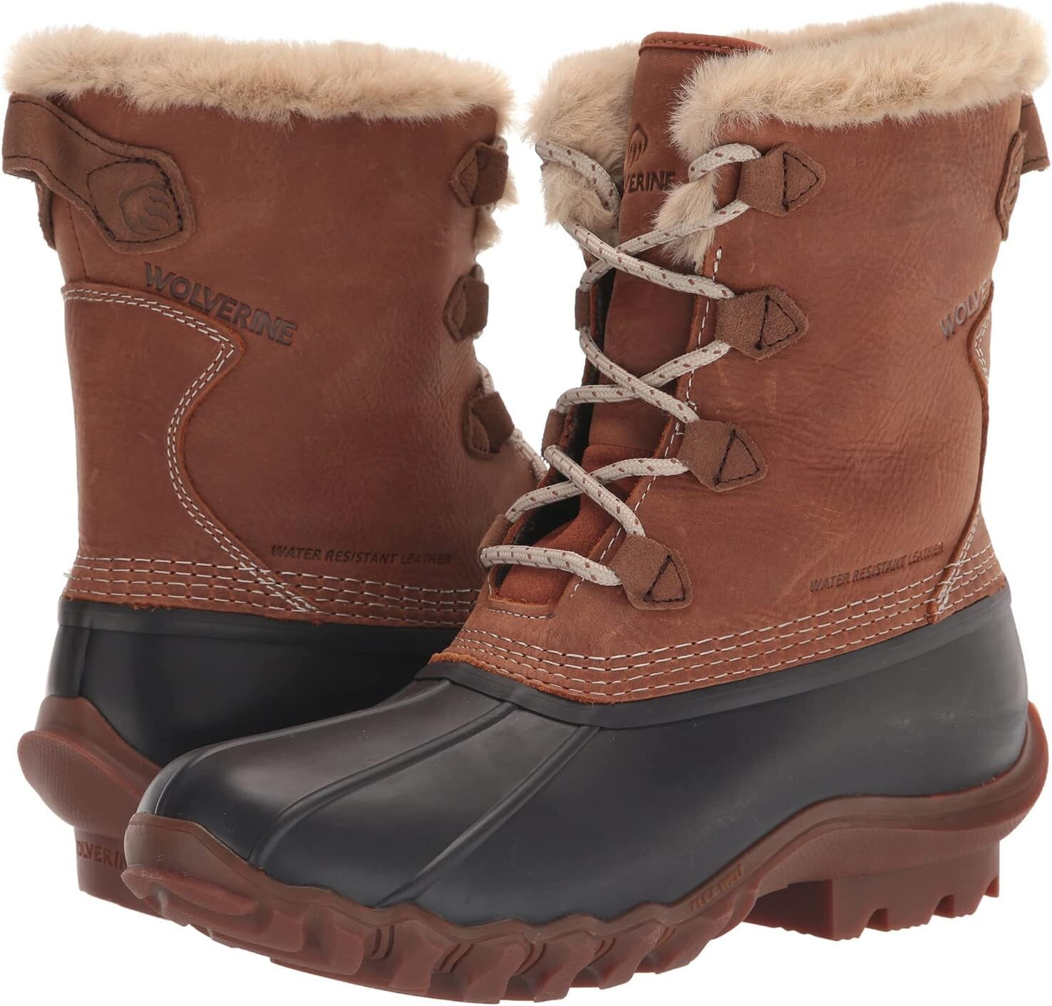 

Зимние ботинки Torrent Tall Wolverine Heritage, цвет Cognac Brown