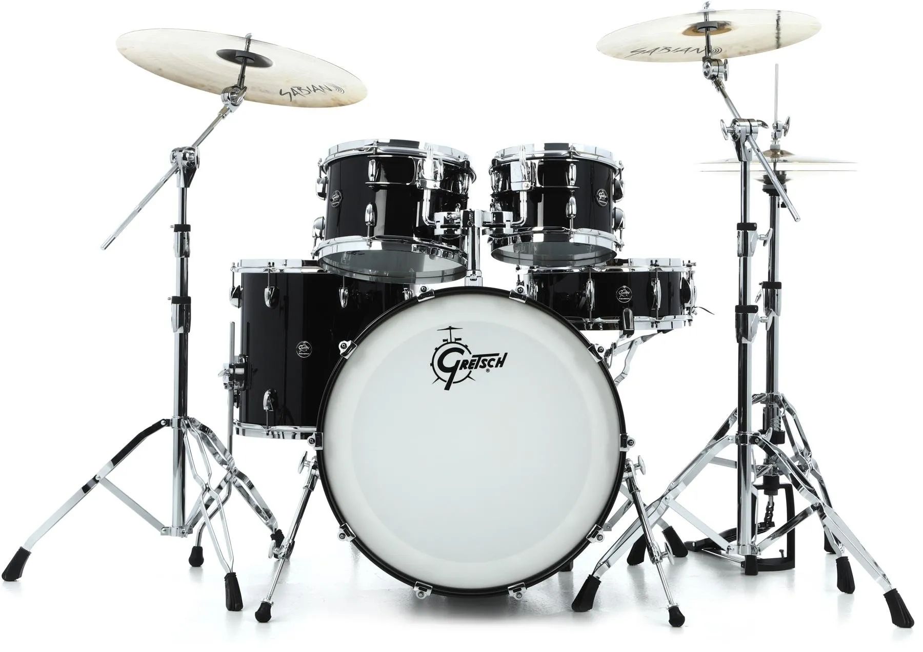 

Gretsch Drums Renown RN2-E8246 Набор из 4 предметов — черный фортепиано