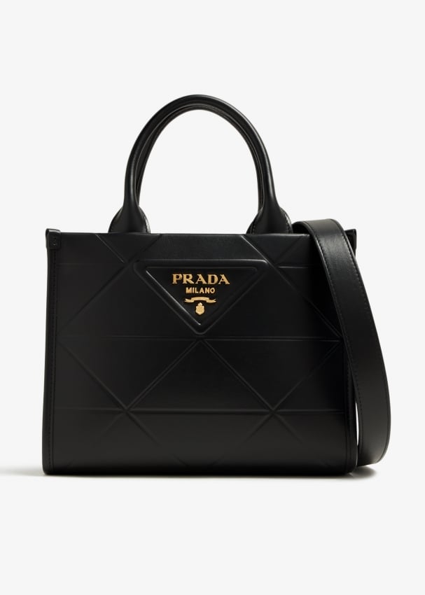 Сумка Prada Symbole Small Handbag, черный сумка k0132789l art mini small handbag 89l grey gris