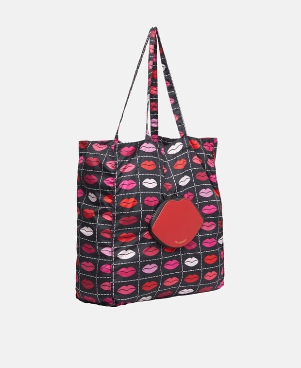 

Сумка-тоут Lulu Guinness, черный