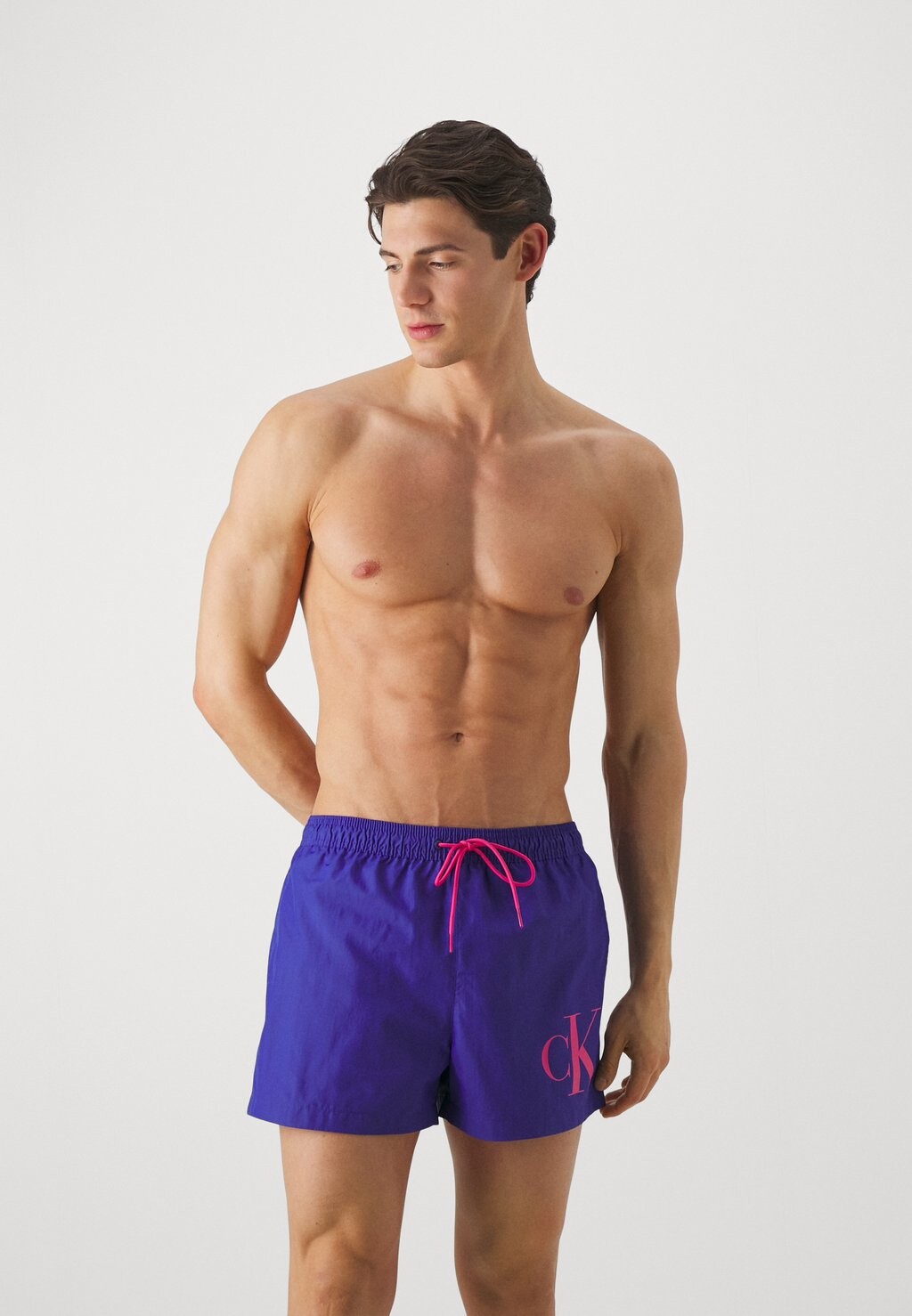 

Шорты для плавания DRAWSTRING Calvin Klein Swimwear, темно-синий