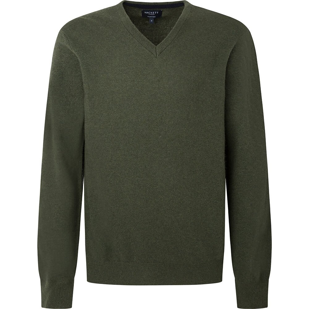 

Свитер Hackett Merino V Neck, зеленый