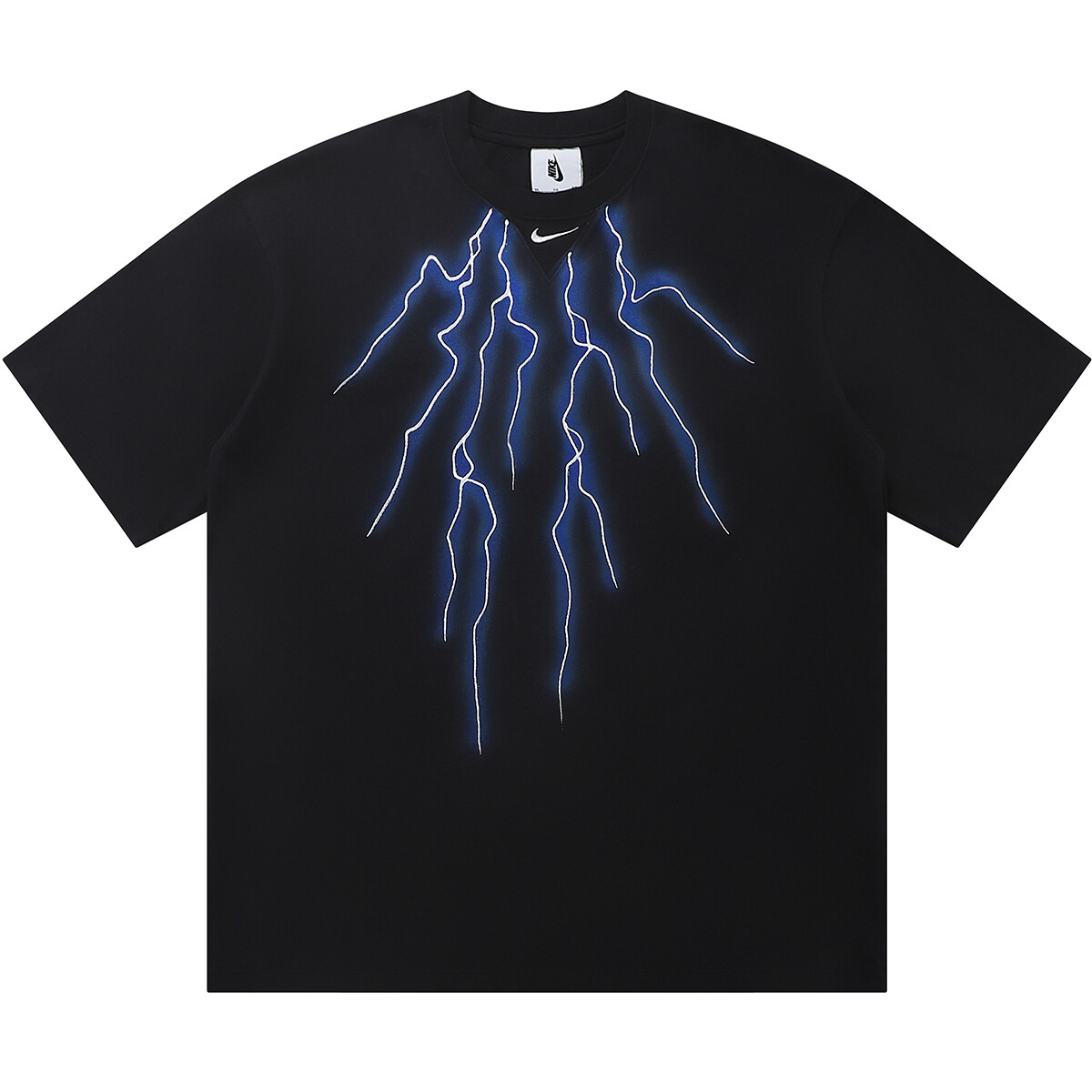 

Футболка унисекс Синяя Молния Nike, цвет Blue lightning