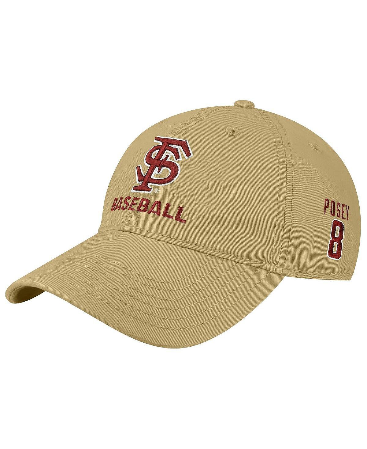

Мужская регулируемая шляпа Buster Posey Gold Florida State Seminoles Legacy Athletic