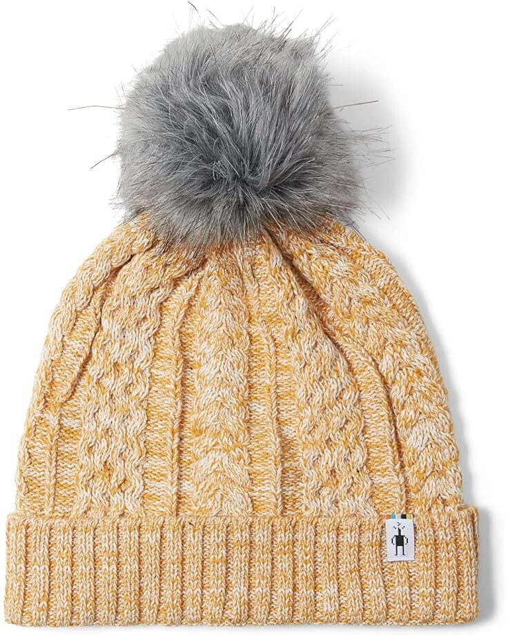

Шапка Smartwool Lodge Girl Beanie, цвет Honey Gold Heather