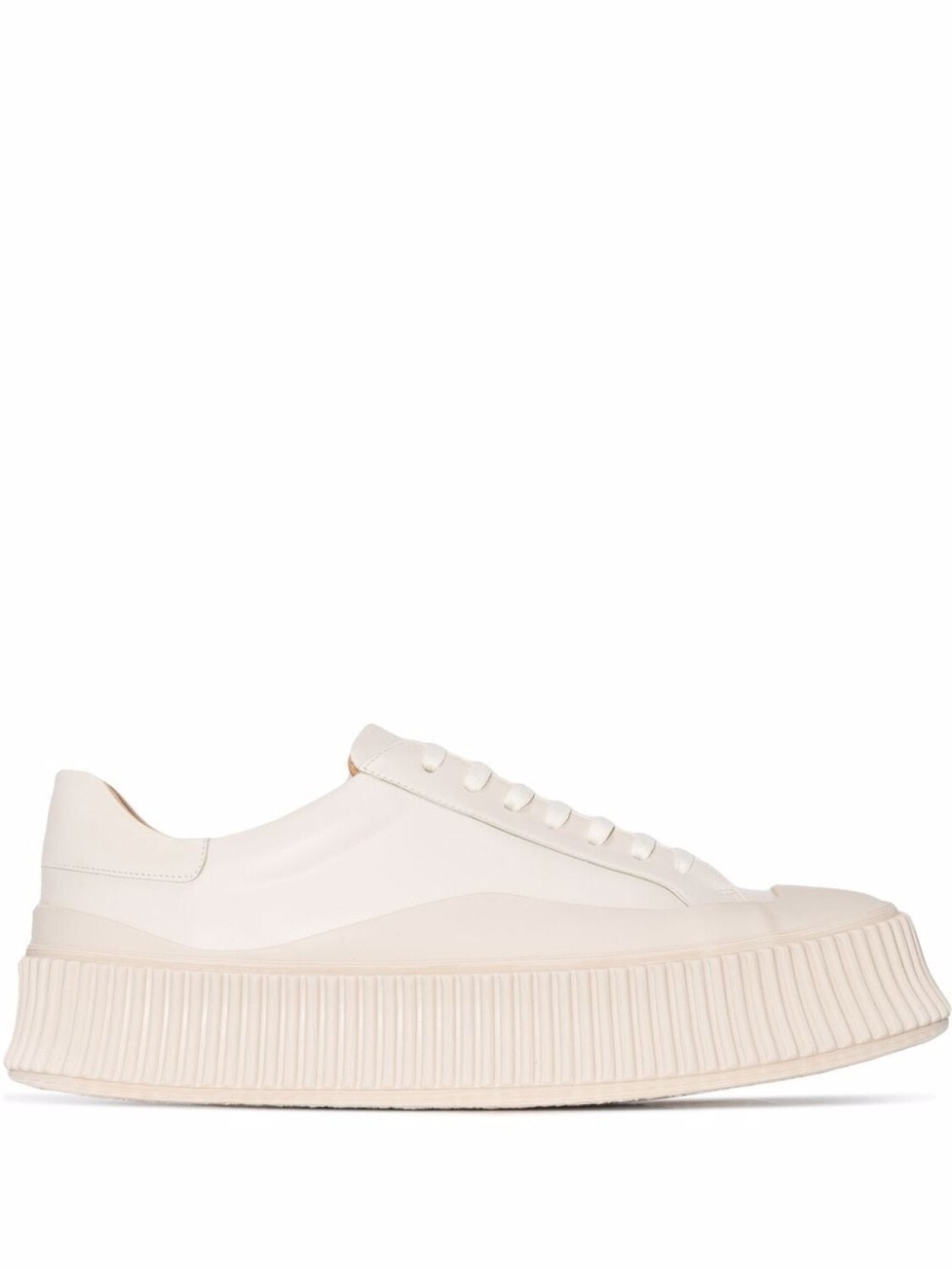 

Jil Sander кеды на рифленой подошве, белый