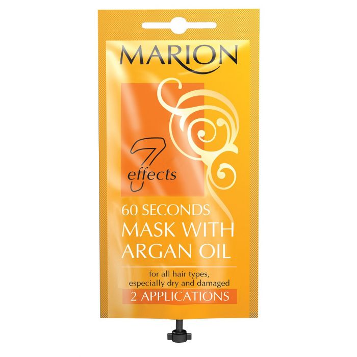 Маска для волос Mascarilla Cabello de 60 Segundos con Aceite de Argán Marion, 15 ml маска для волос echos line натуральная маска с питательным маслом для сухих волос maqui 3