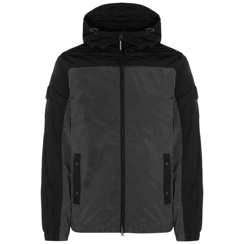 мужская куртка парка weekend offender dakar garment dye cold weather серый размер xl Межсезонная куртка Weekend Offender Koze, серый