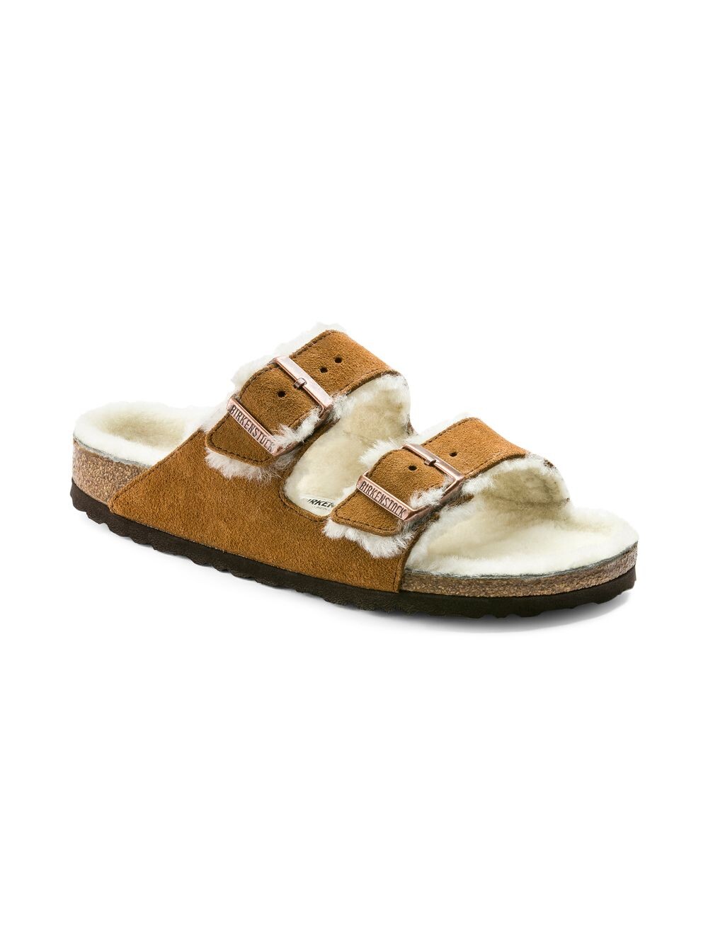 

Сандалии Arizona с подкладкой из овчины Birkenstock