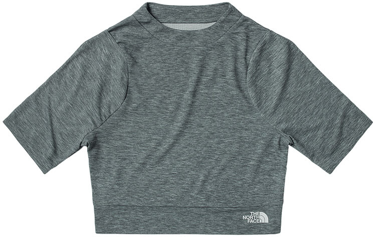 

Укороченный топ женский серый The North Face