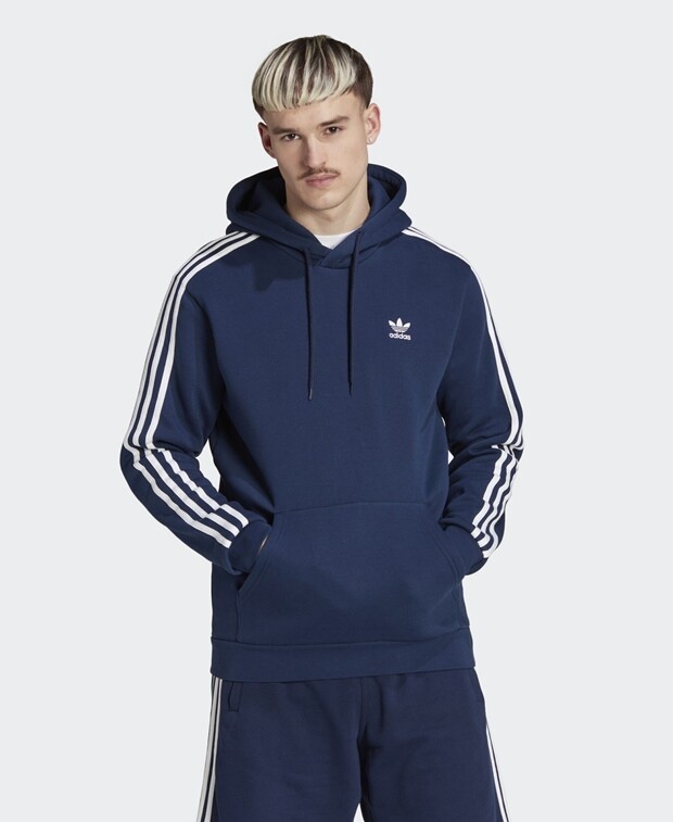 

Худи с капюшоном adidas Originals, синий