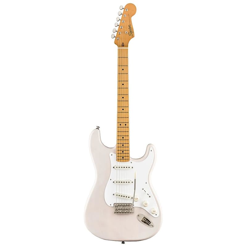 Электрогитара Squier Classic Vibe '50s Stratocaster Electric Guitar in White Blonde электрогитара squier by fender classic vibe 50s stratocaster white blonde