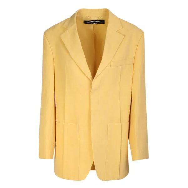 

Куртка single-breasted blazer Jacquemus, желтый